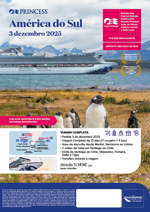 Viagem Completa América do Sul 2025